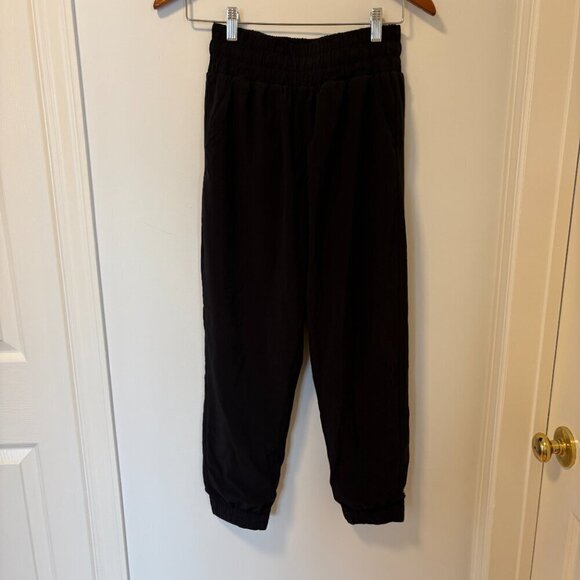 Athleta Girls Jogging Pants Black Size L Lined - Picture 2 of 9